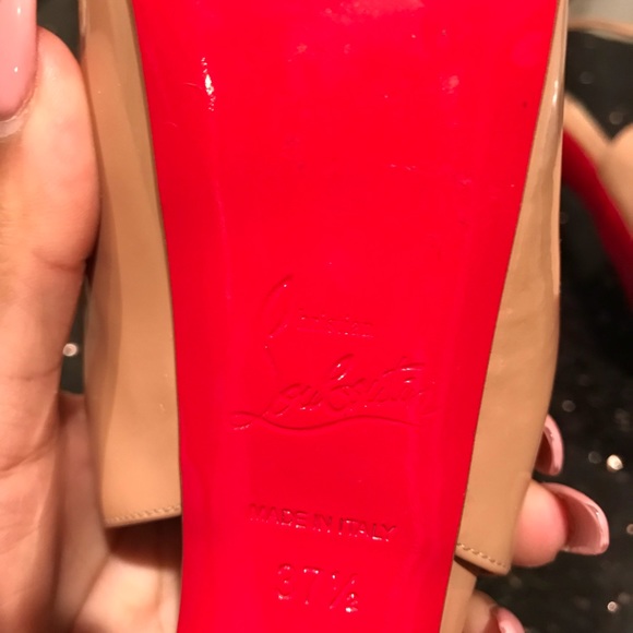 christian louboutin exagona 160mm - Picture 6 of 7